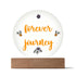 A beautiful jouney- LED Circle Plaque
