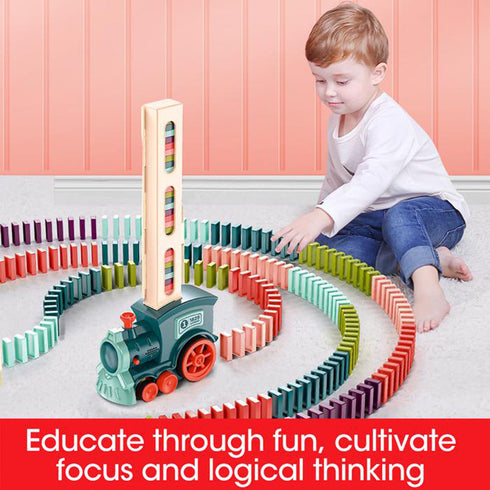 TumbleTrail™ – Interactive Domino Train