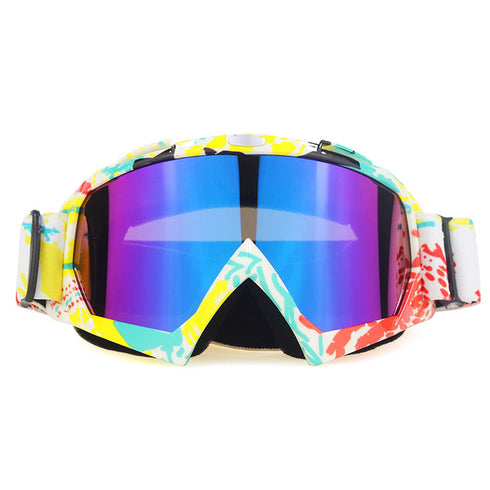Ski Goggles UV400 Anti-fog Big Ski Mask Glasses Men Women Double Layers Protection Skiing Winter Snow Snowboard Goggles