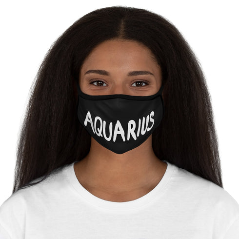 Aquarius Print Face Mask
