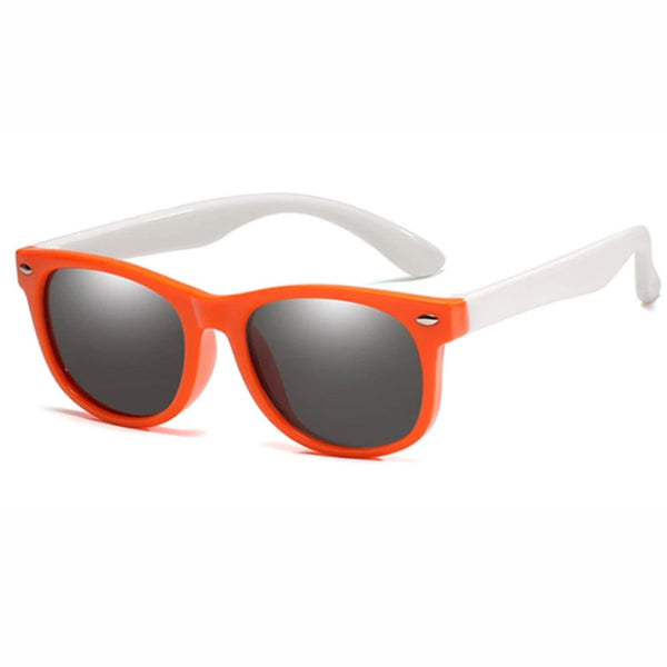 ORANGE - Flexible Polarized Kids Glasses