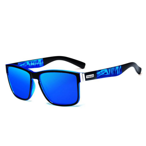 Ocean Blue Stripe - VDA Polarized Sunglasses