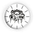 Scorpio Queen Wall clock