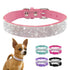 Crystal Glitter Rhinestone Dog Collar