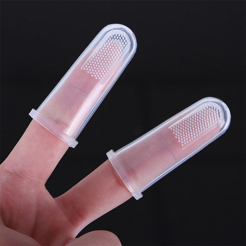 Finger Cover Dog Toothbrush