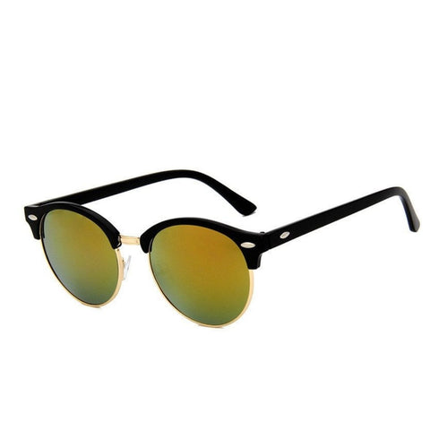 Retro rice studded sunglasses