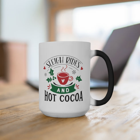 Sleigh Rides (Color Changing) Mug
