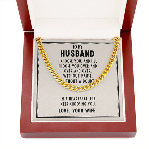 I'll Still Choose You - Cubanlink Message card From Wife