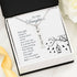 Trendy Engravable Birthstone Necklace - To My Daughter