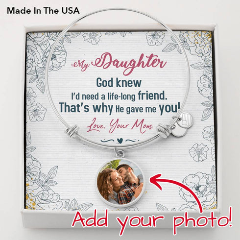 A Life Long Friend Bracelet - To Daughter