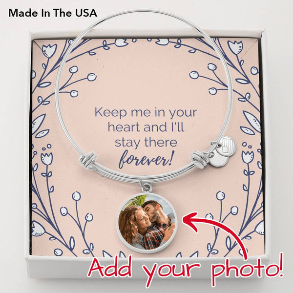 Forever in your heart bracelet