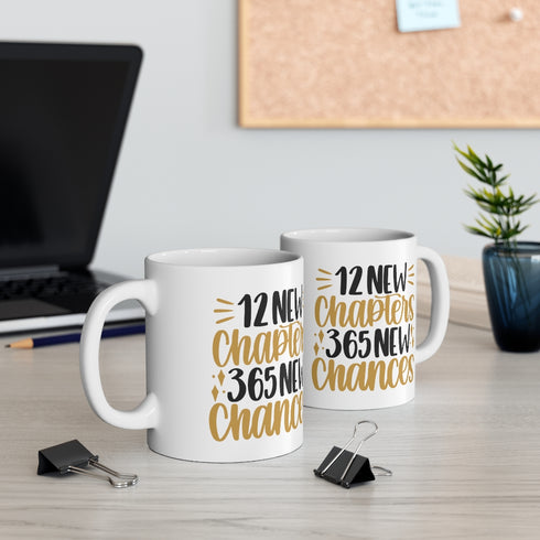 12 new Chapters Mug 11oz
