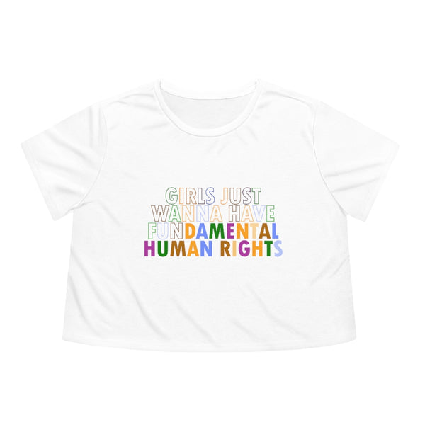 Solid - Girls Fun-damantal Rights Cropped Tee