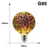 3DColorful LED fireworks Light Bulb