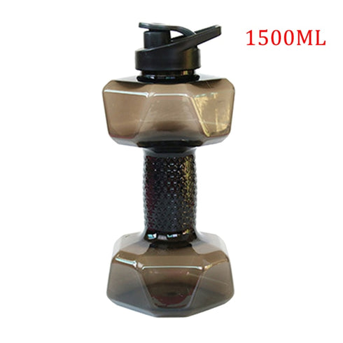 Black -TGS OG Water Dumbbell Sport Bottle
